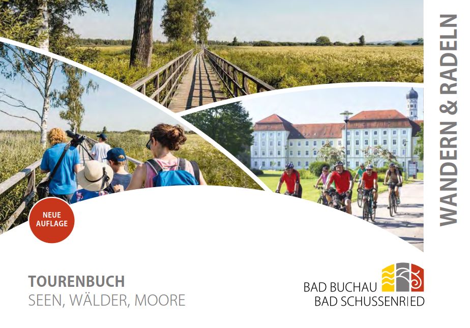  Titelbild Broschüre Wandern und Radeln Bad Buchau Bad Schussenried neue Auflage 