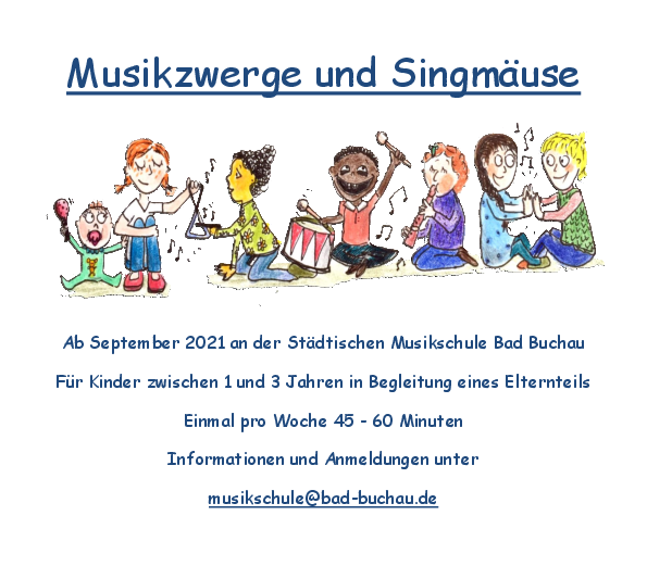  Musikschule: Musikzwerge und Singmäuse (Foto: Thomas Ruffing) 
